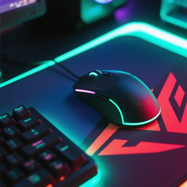 RGB Light Esports Pad Mouse Gaming